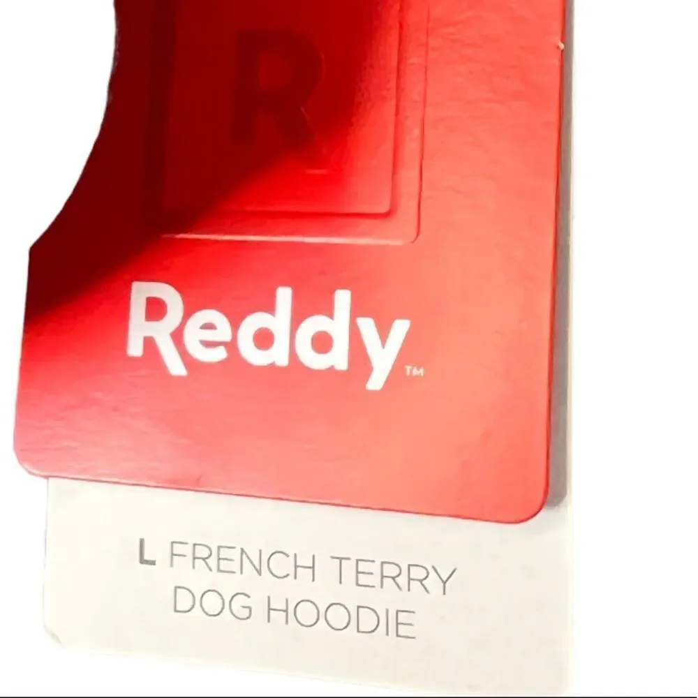 Reddy French Terry Dog Hoody‎ nwt